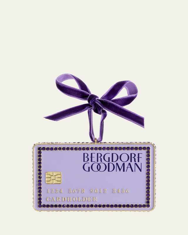 BG Credit Card Christmas Ornament