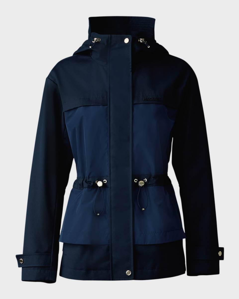 Kaori-LVS Hybrid Water-Resistant Parka Jacket