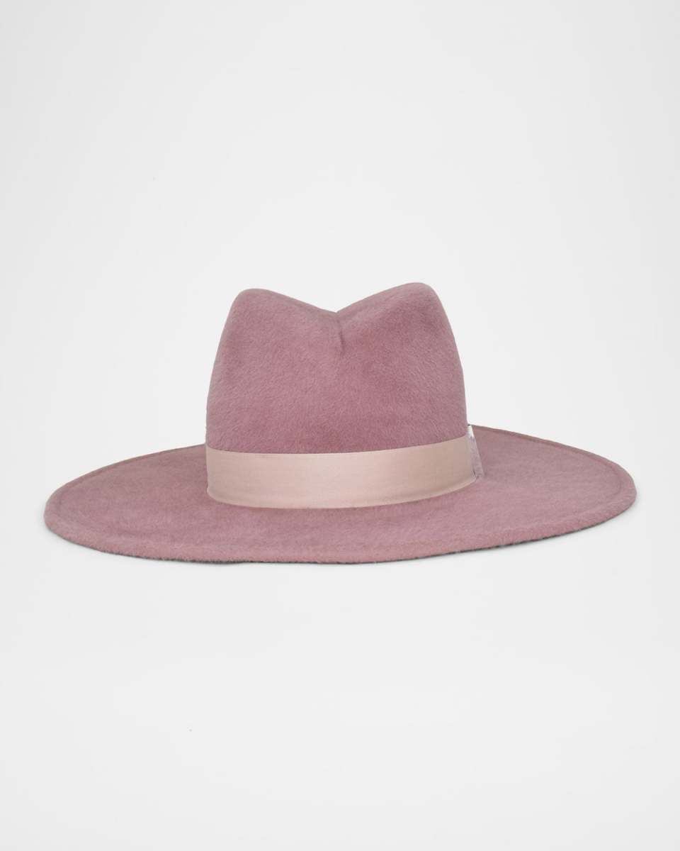 Jeanne Rabbit Hair Fedora Hat