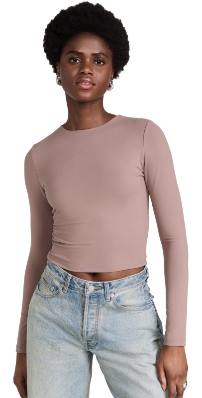 Susanaonaco Long Sleeve Crew Top Coco