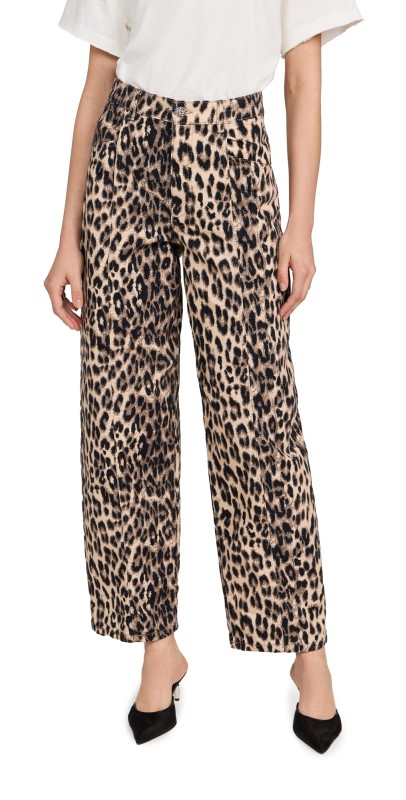 BAUM UND PFERDGARTEN Nara Jeans Brown Baum Leopard