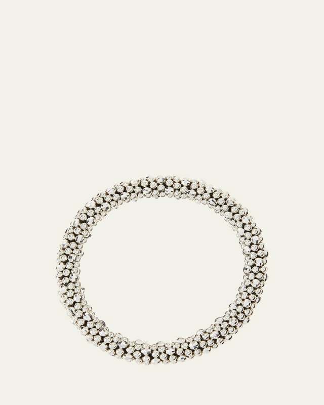 Irina Silver Mirrored Bead Bracelet