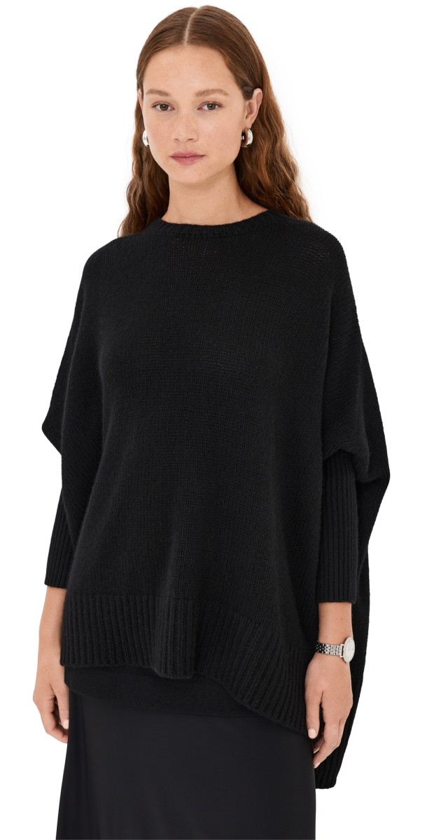 CO Batwing Cashmere Sweater Black