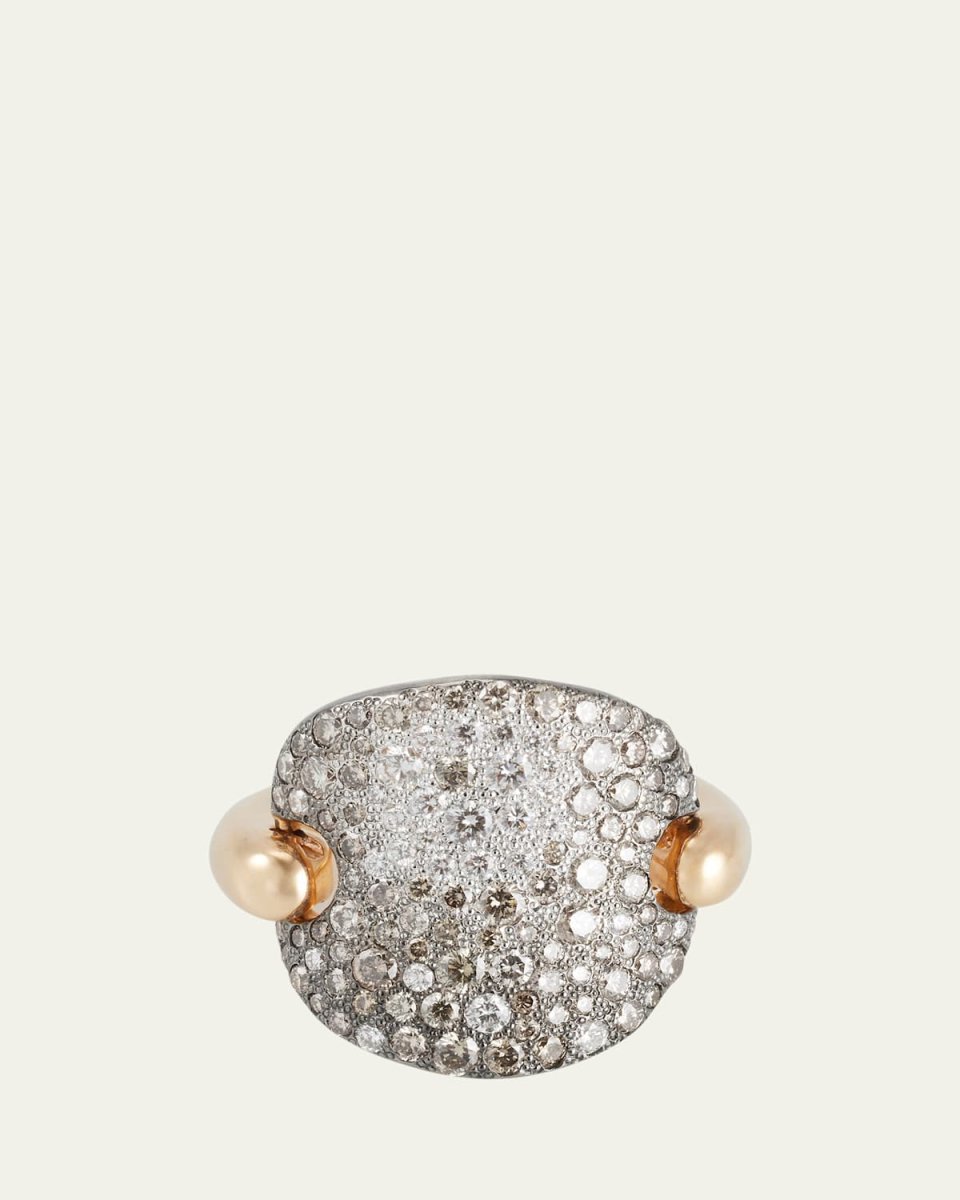 18K Rose Gold Sabbia Diamond Statement Ring