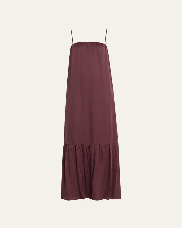 Nebula Ruched Maxi Dress