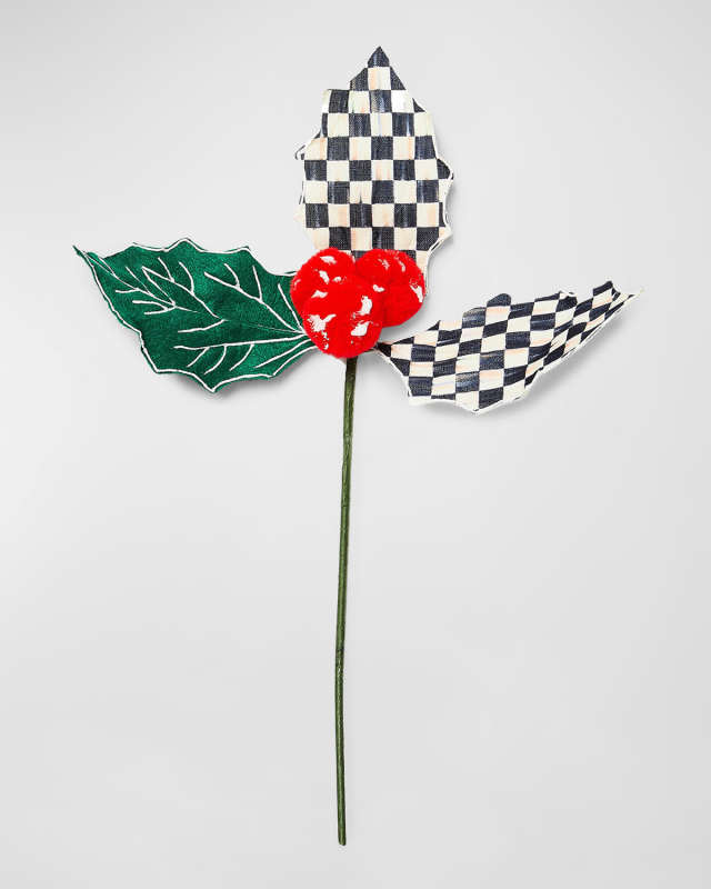 Cozy Christmas Holly Pick