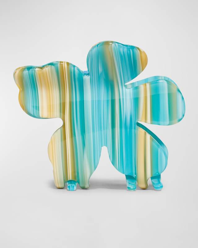 Lily Striped Claw Clip