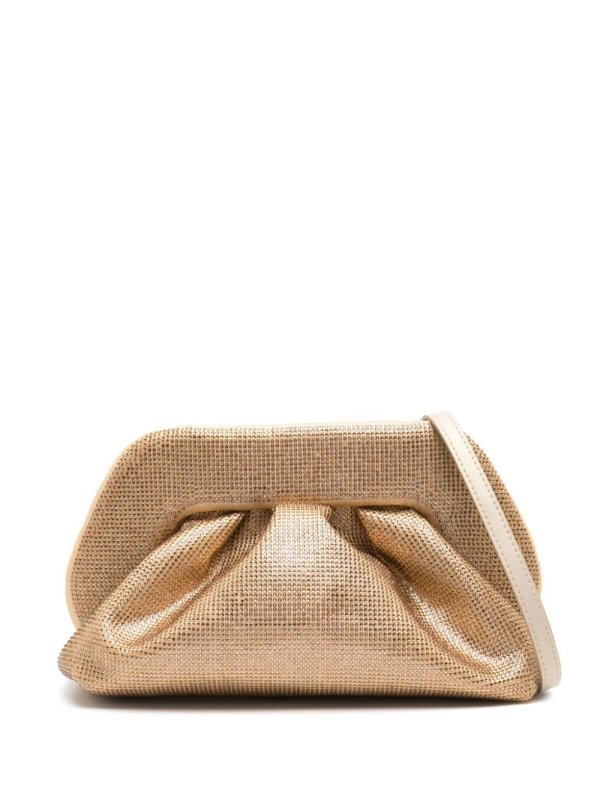 Tia rhinestone-embellished clutch bag