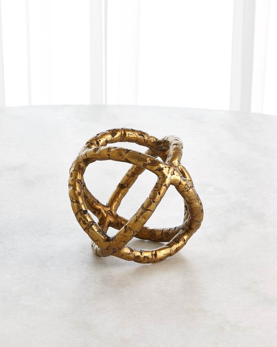 Forged Golden Sphere