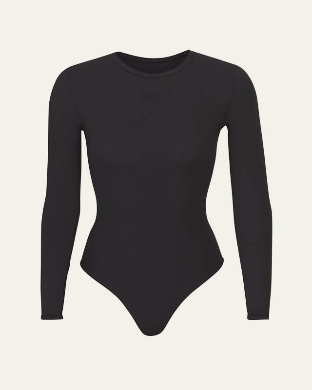 Fits Everybody Crewneck Thong Bodysuit