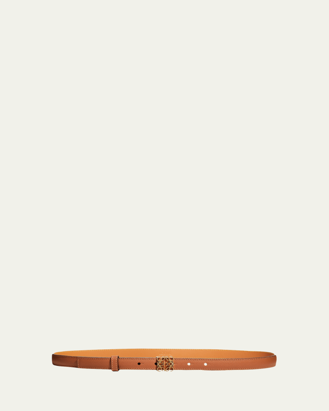 Anagram Leather Belt