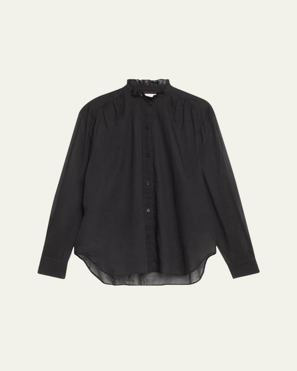 Gamble Long-Sleeve Blouse