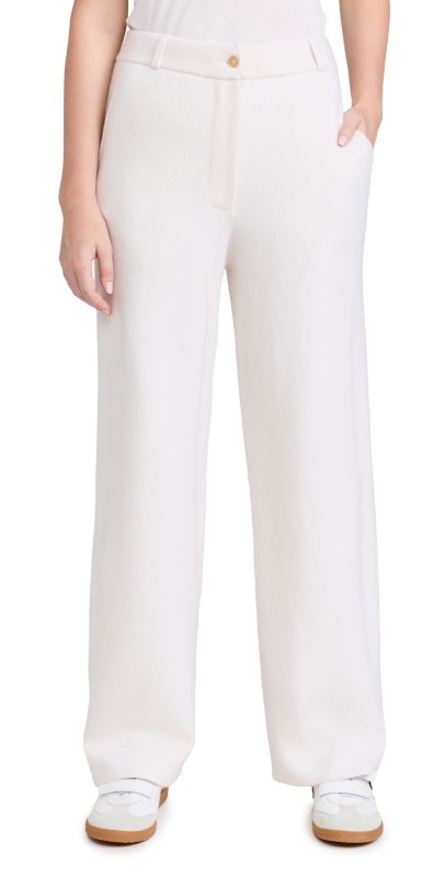 Guest in Residence Tailored Pants Cream