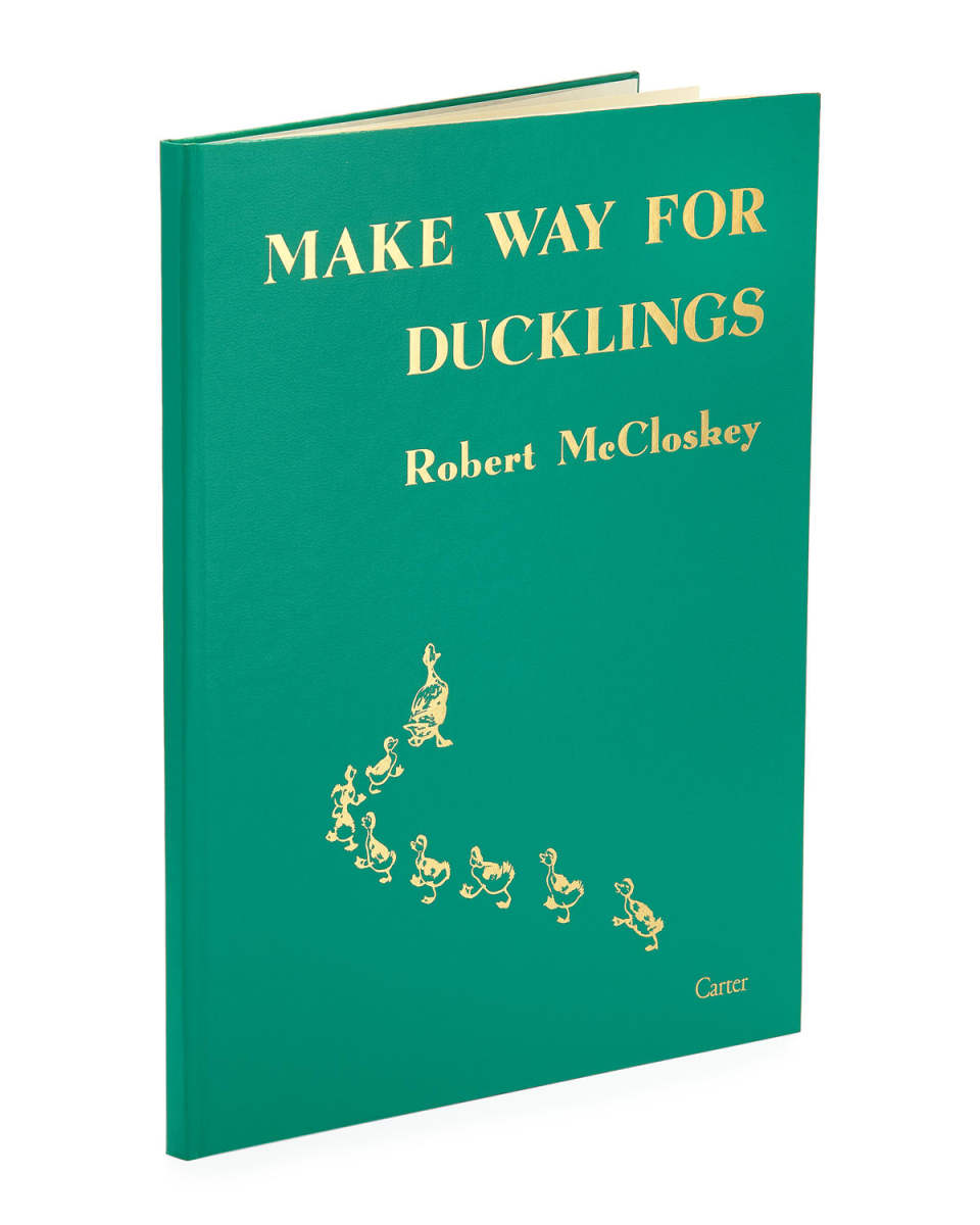 Personalized "Make Way For Ducklings" Children's Book by Robert McCloskey