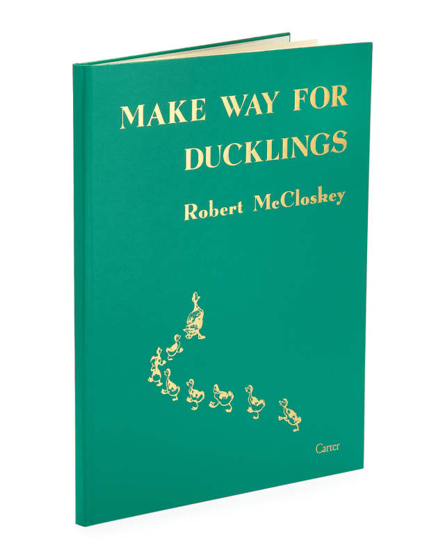 Personalized "Make Way For Ducklings" Children's Book by Robert McCloskey