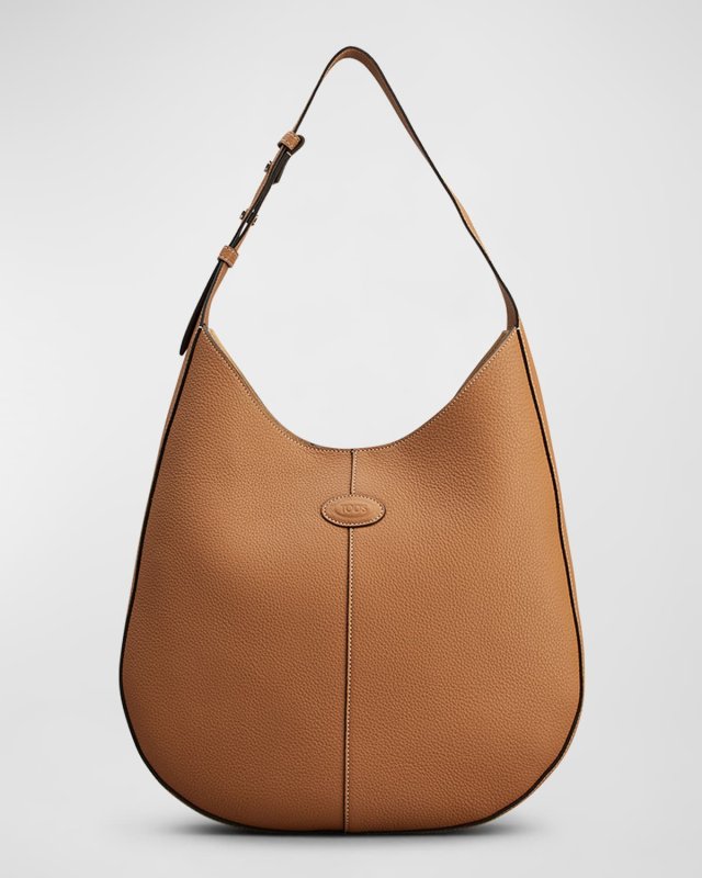 Small Leather Di Hobo Bag