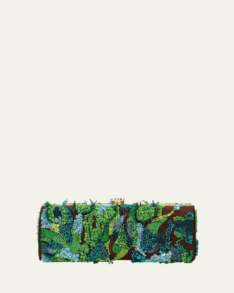Piper Embellished Long Clutch Bag