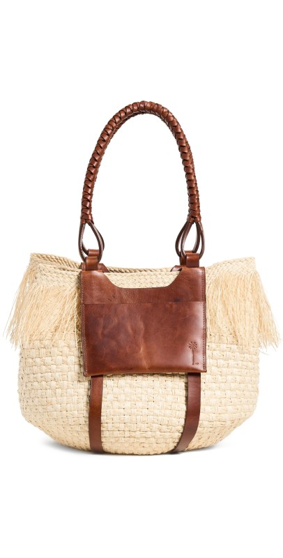 Johanna Ortiz Eclipse Solar Tote Bag Ecru/Cacao