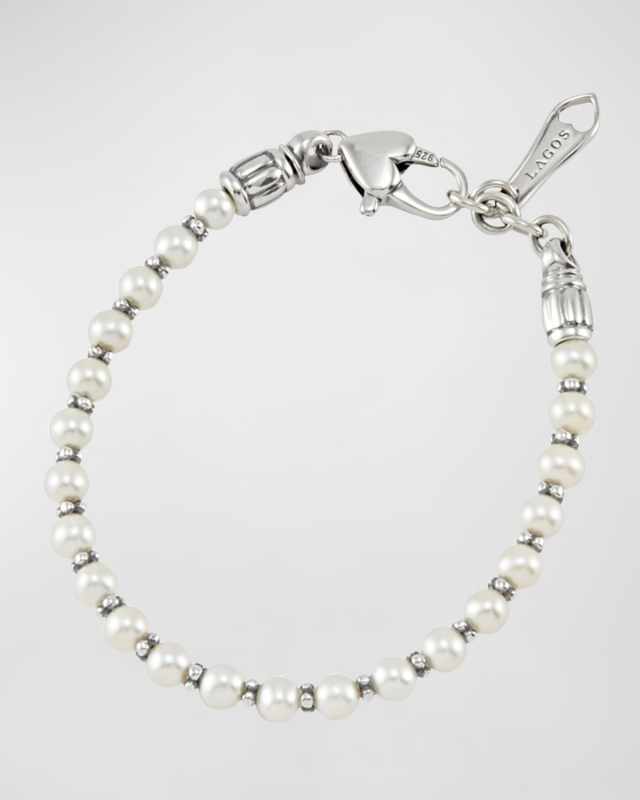 Kinder Pearl & Gold Cavier Bracelet