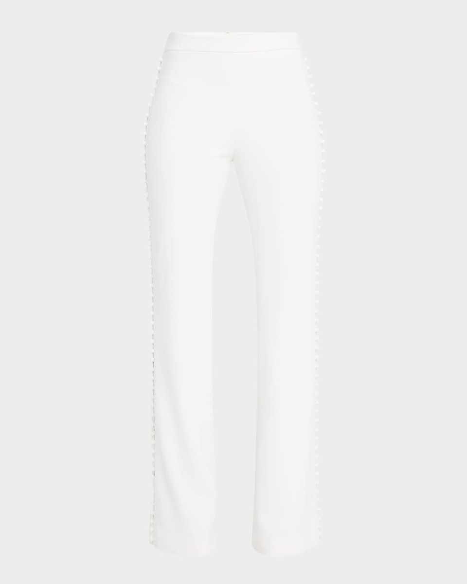 Marais Buttoned Crepe Trousers