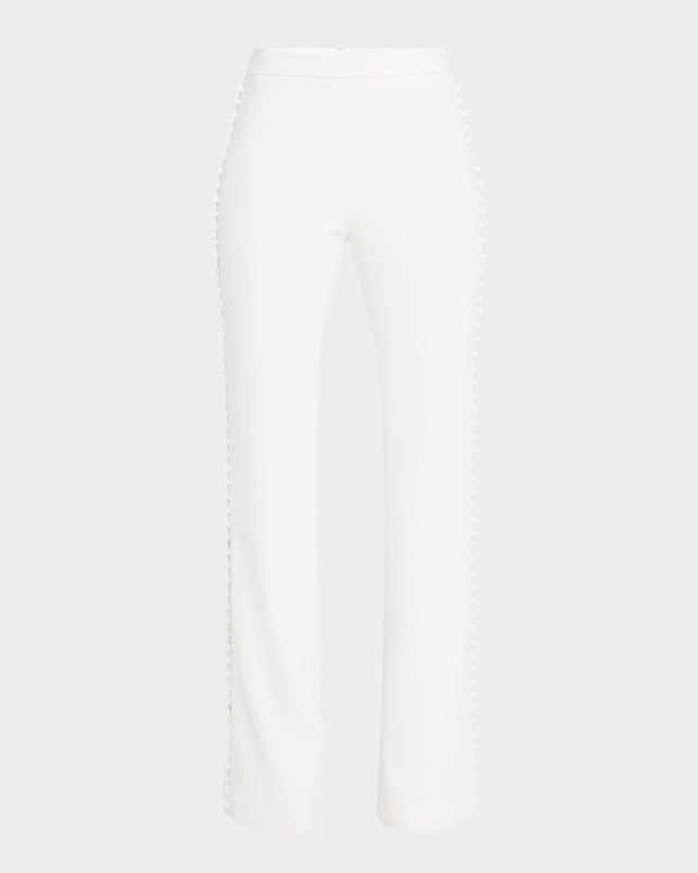 Marais Buttoned Crepe Trousers