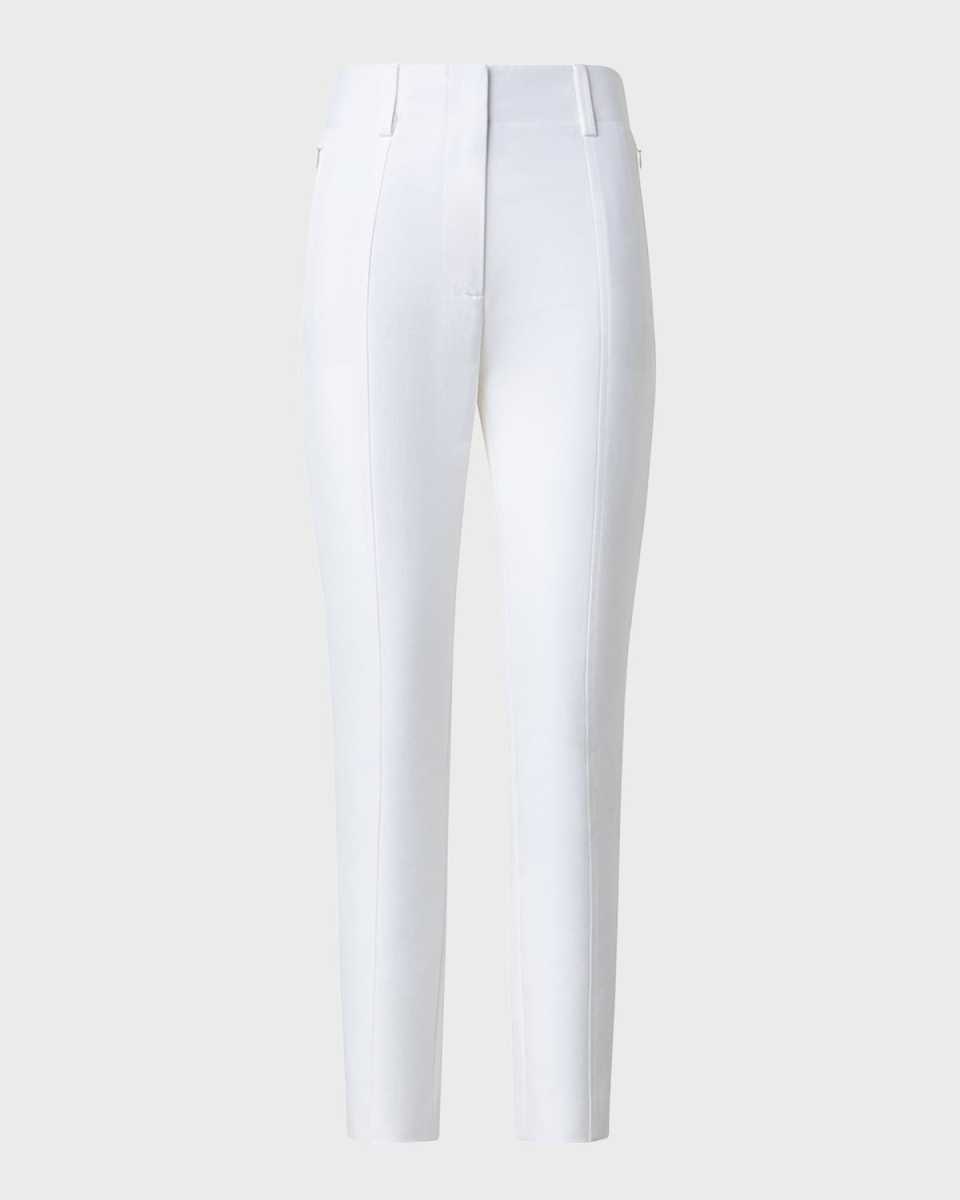 Connor Cotton Silk Slim-Fit Pants