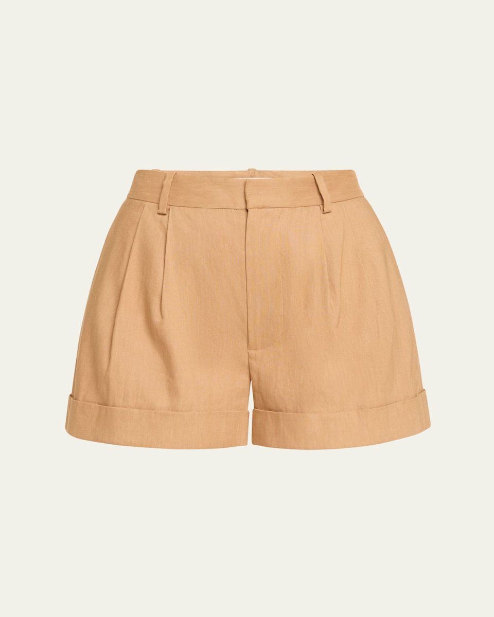 Conry Pleated Cuff Shorts