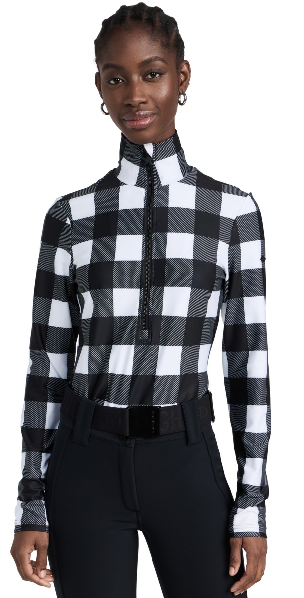 Goldbergh Woody Ski Pully Top Black/White