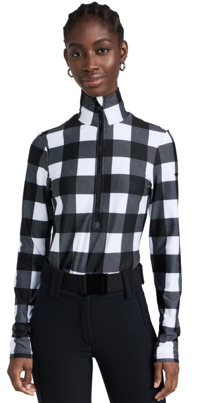 Goldbergh Woody Ski Pully Top Black/White