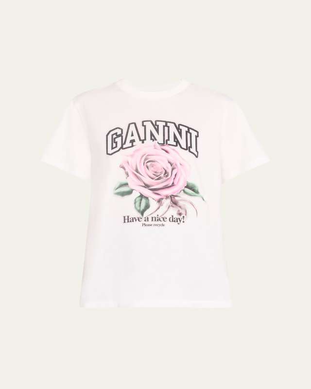 Rose Basic Jersey T-Shirt