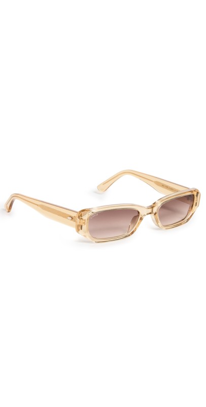 KIMEZE Ore Sunglasses Dark Gold Crystal