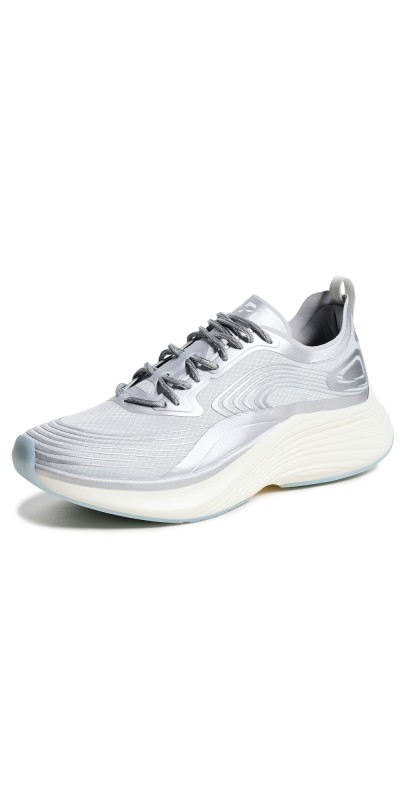 APL Techloom Streamline Sneakers Metallic Silver/White