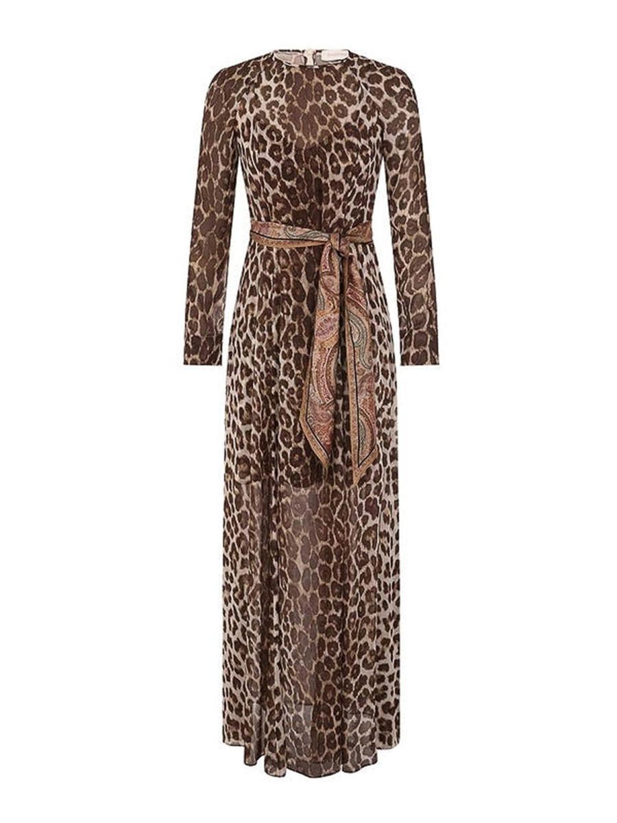 Zimmermann Robe De Soirée - Imprimé Animal