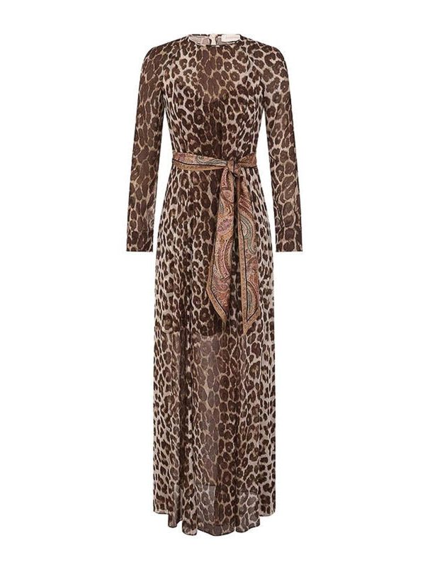 Zimmermann Robe De Soirée - Imprimé Animal
