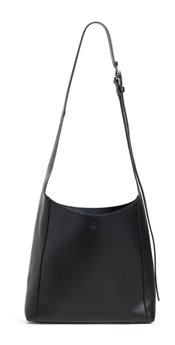 rag & bone Belize Small Shopper Bag Blk