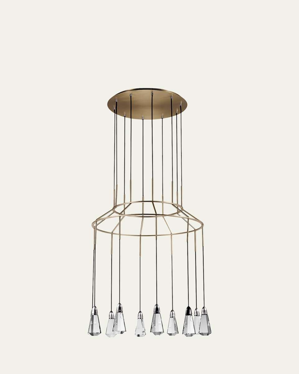 10-Carat LED Round Chandelier