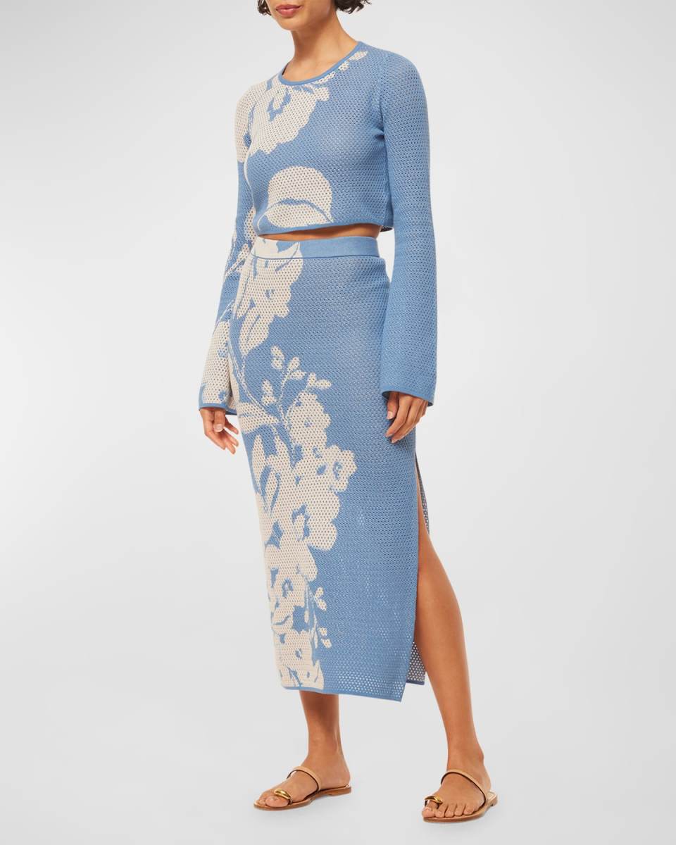 Dara Knit Midi Skirt
