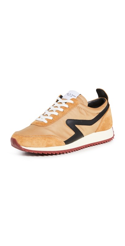 rag & bone Retro Runners Mustard