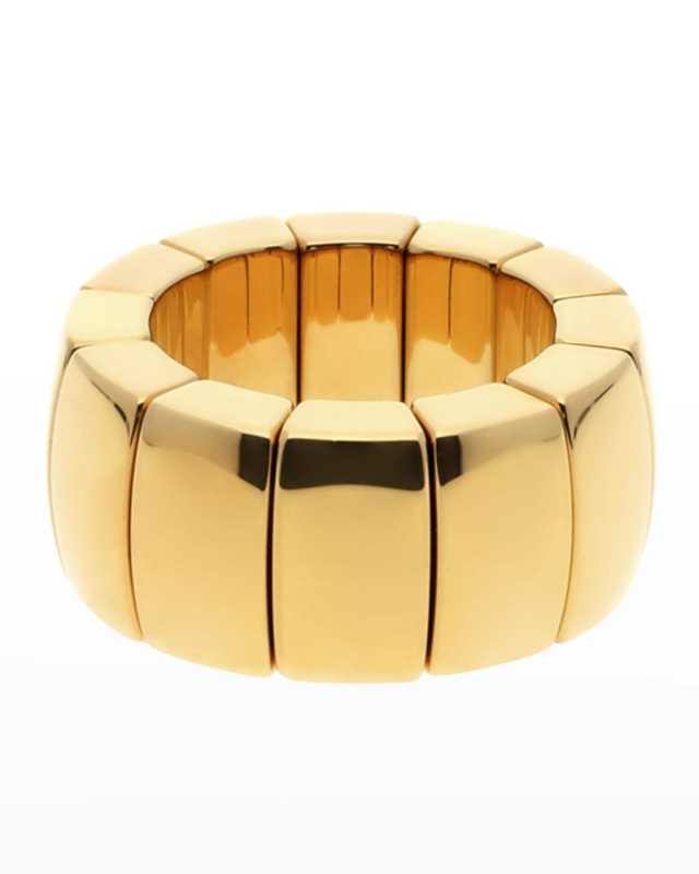 AURA 18k Rose Gold Overlay Stretch Ring