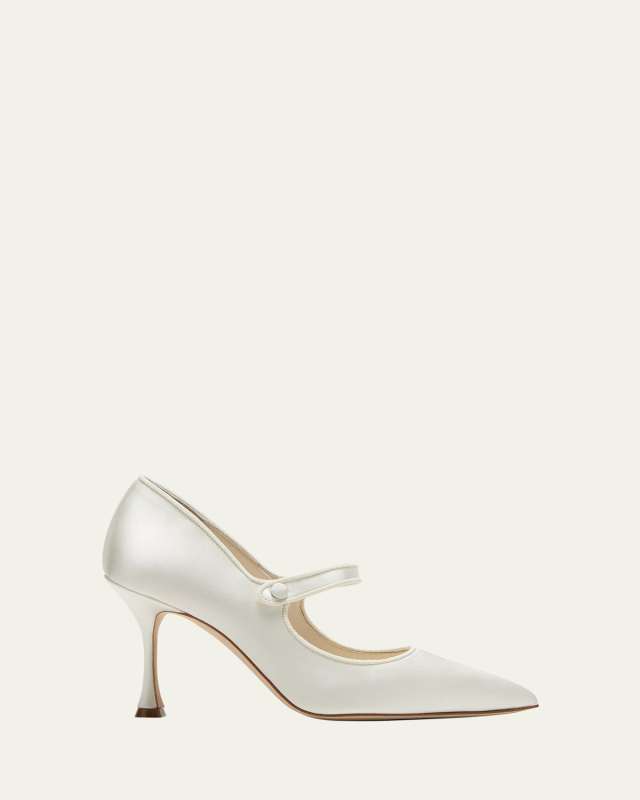 Camparinew Mary Jane Stiletto Pumps