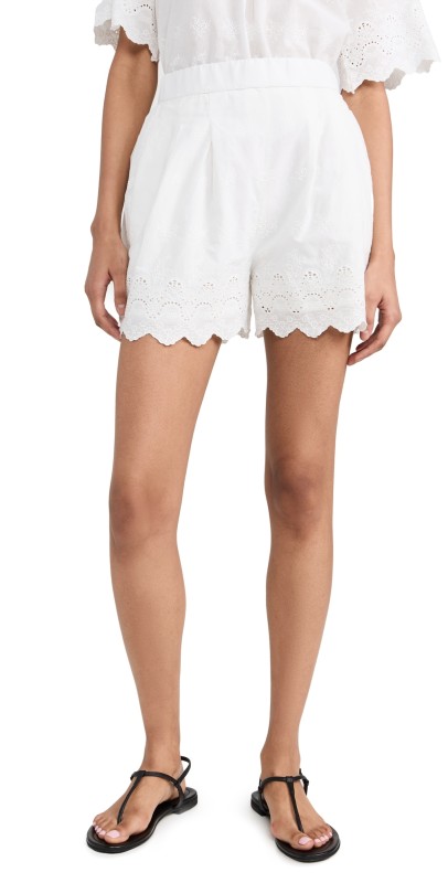 Birds of Paradis Everett Shorts Broderie Anglaise