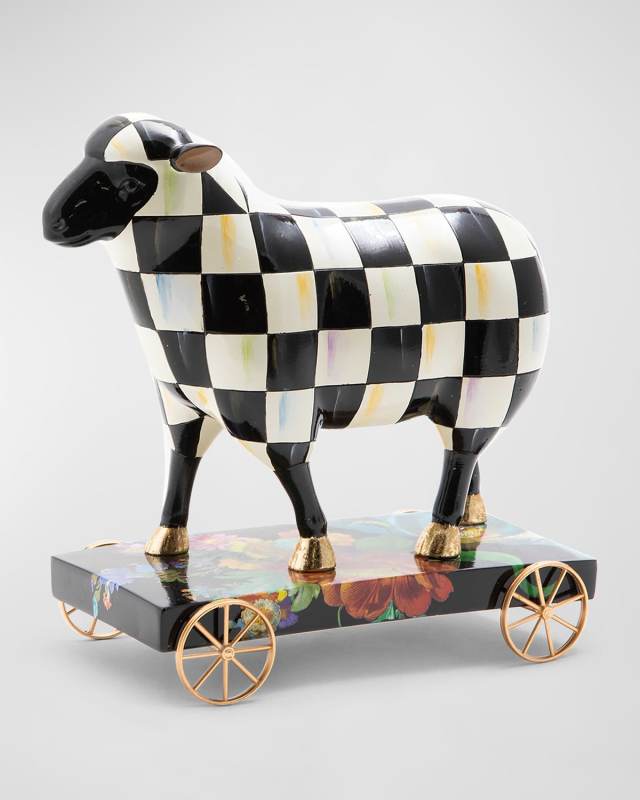 Courtly Check Sheep On Parade