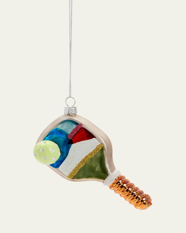 Pickleball Christmas Ornament