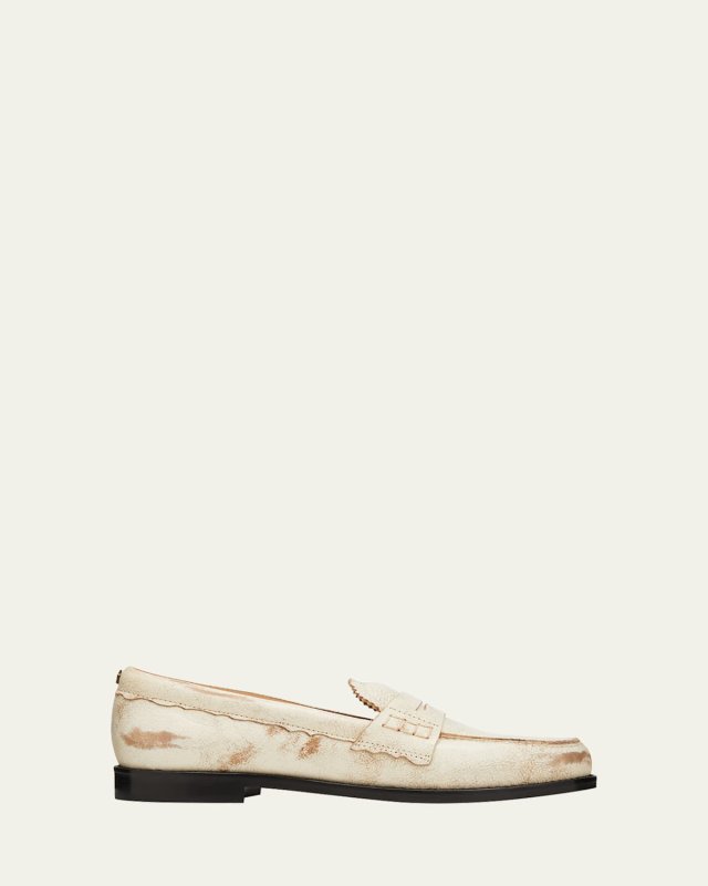 Jerry Rustic Penny Loafers