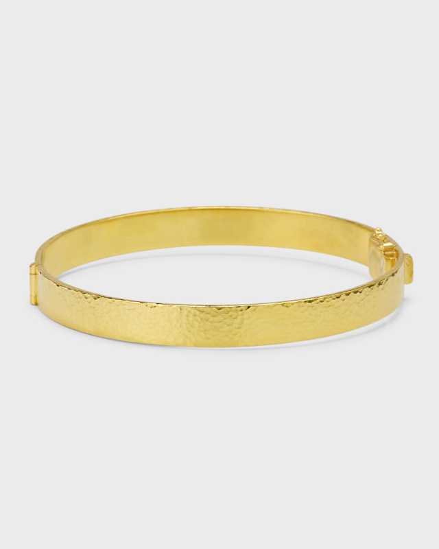 19K Flat Ribbon Bangle