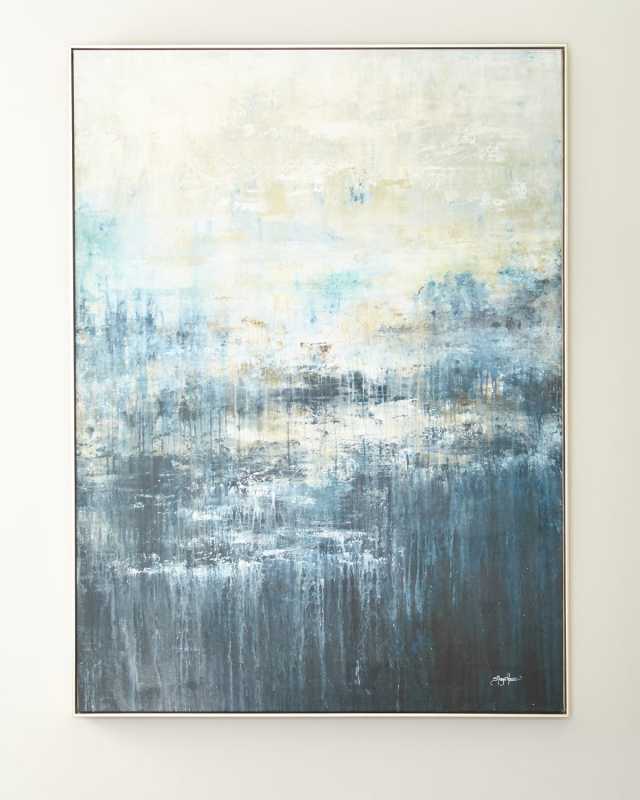 "Blue Falls" Giclee Canvas Art by Shaye Rawson
