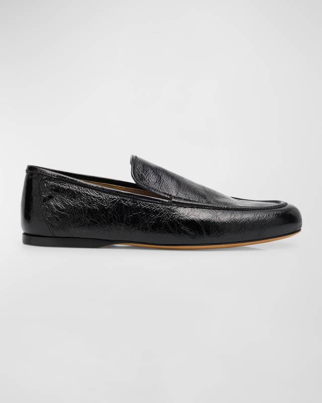 Alessia Leather Slip-On Loafers