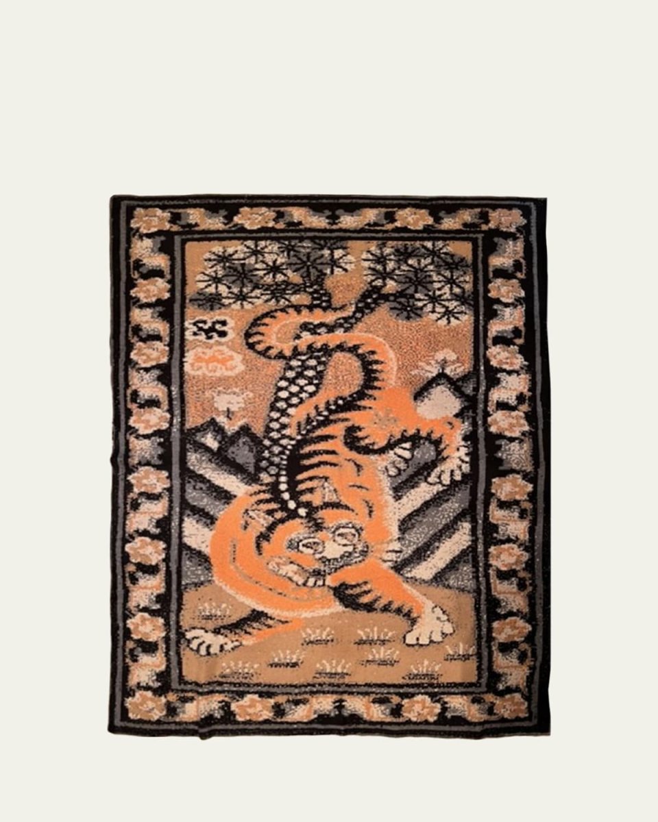 Year of the Tiger Throw Blanket, 51" x 71"
