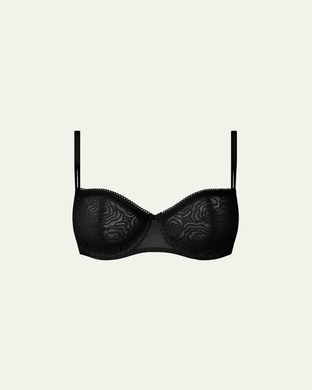 C Jolie Floral Lace Demi Bra