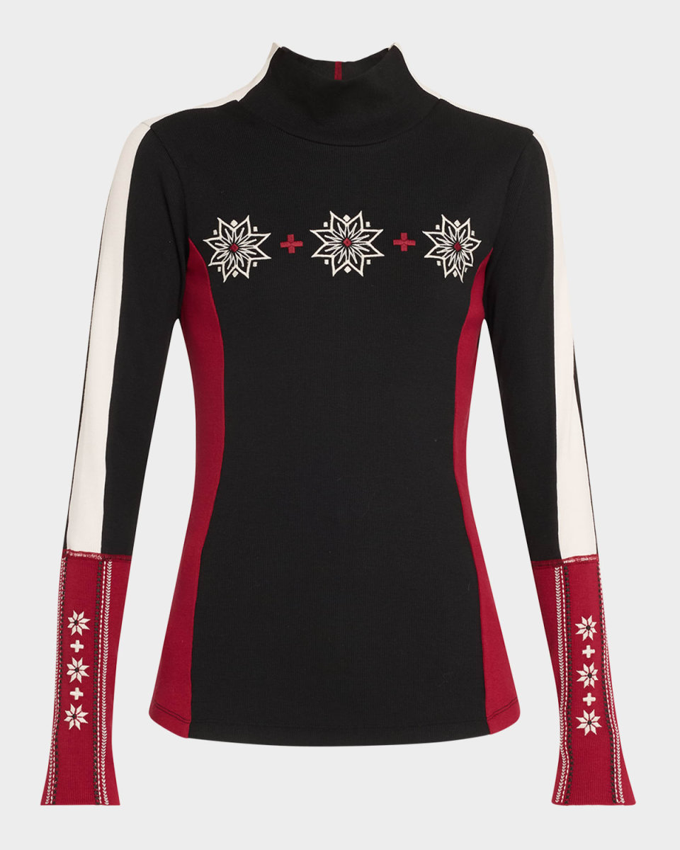 Allison Mock-Neck Shirt